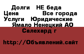 Долги - НЕ беда ! › Цена ­ 1 000 - Все города Услуги » Юридические   . Ямало-Ненецкий АО,Салехард г.